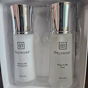 Truffoire White Truffle Cleansing Set Milk Cleanser & Toner 60ml 2oz Aloha $249